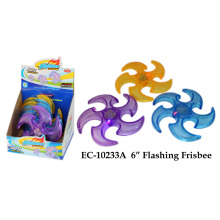 Divertido nuevo flashing Frisbee 6inch juguete